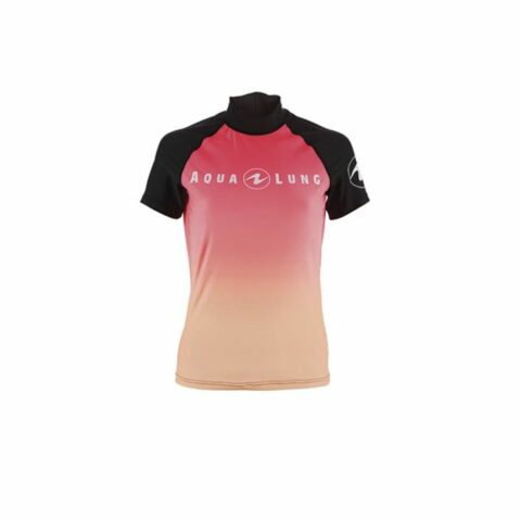 Kοντομάνικο Aθλητικό Mπλουζάκι Aqua Sphere Rash Guard Ροζ