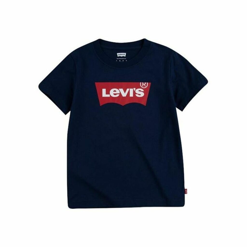 Παιδική Μπλούζα με Κοντό Μανίκι Levi's 8E8157 Ναυτικό Μπλε Μπλε