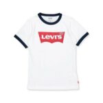 Παιδική Μπλούζα με Κοντό Μανίκι Levi's Batwing Ringer