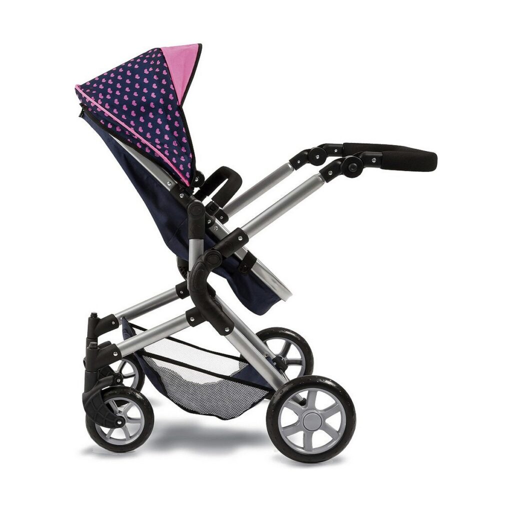 Καλάθι για Κούκλες Reig Combi Neo Pro Ναυτικό Μπλε 63 cm