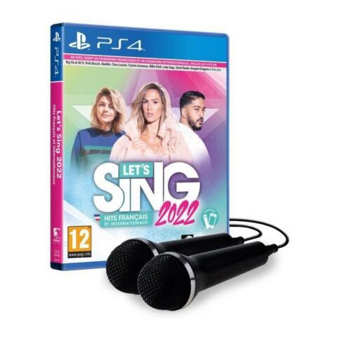 Βιντεοπαιχνίδι PlayStation 4 Ravenscourt Let's Sing 2022 2 x Μικρόφωνο
