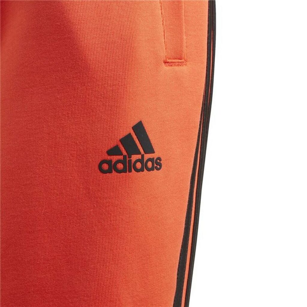 Μακρύ Αθλητικό Παντελόνι Adidas Tapered Παιδιά Πορτοκαλί