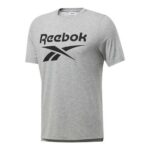 Ανδρική Μπλούζα με Κοντό Μανίκι Reebok Workout Ready Supremium Γκρι