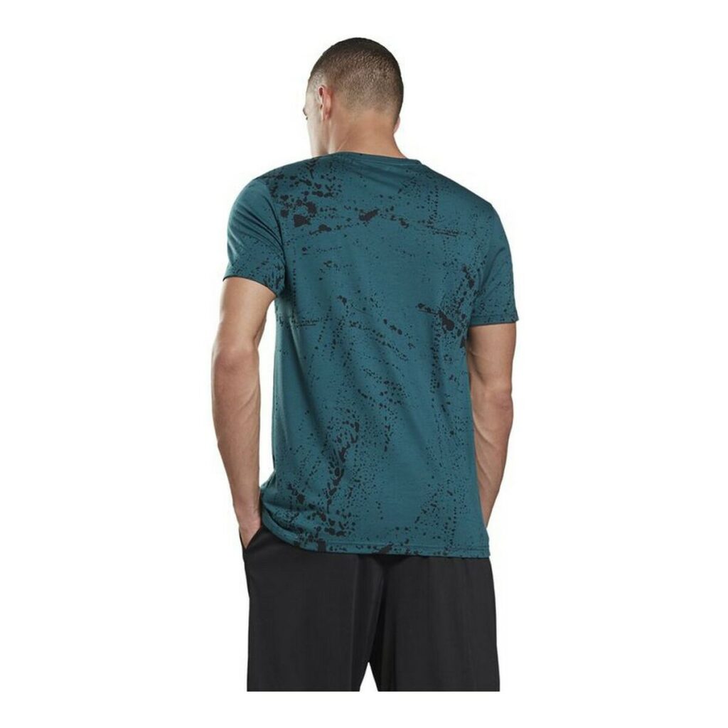 Kοντομάνικο Aθλητικό Mπλουζάκι Reebok Workout Ready Σκούρο γκρίζο