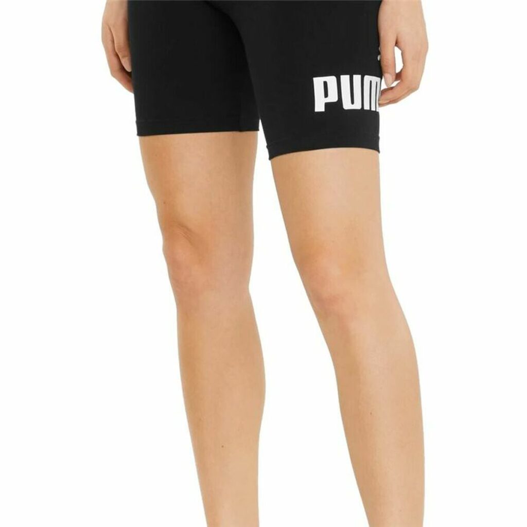 Αθλητικά Γυναικεία Κολάν Puma Essentials Logo Μαύρο