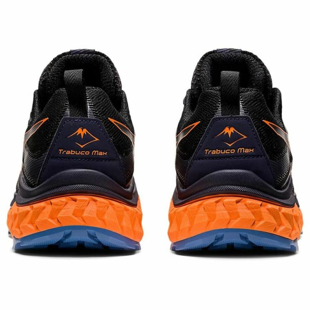 Παπούτσια για Tρέξιμο για Ενήλικες Asics Trabuco Max Μαύρο