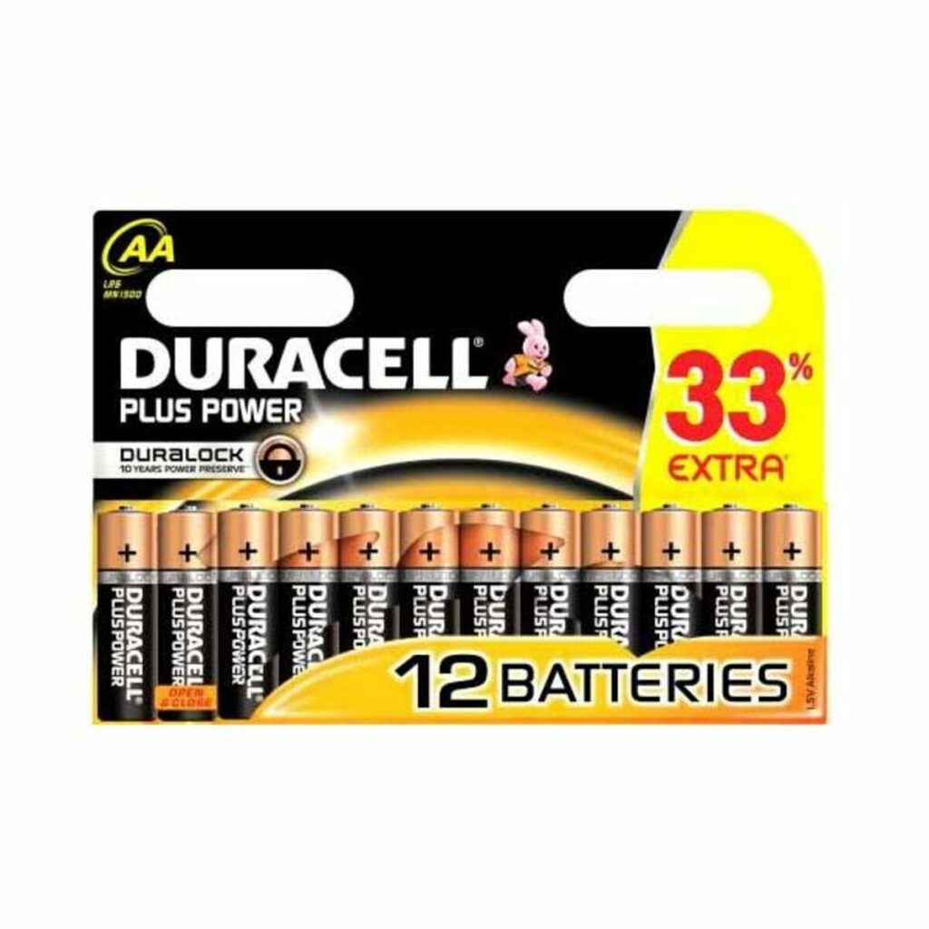 Επαναφορτιζόμενες Μπαταρίες DURACELL 621604 12 uds