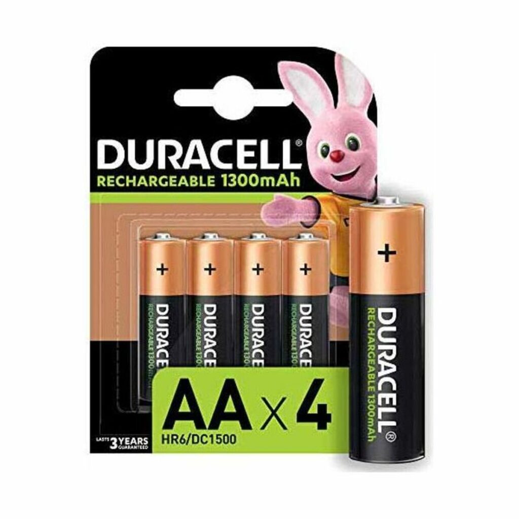 Επαναφορτιζόμενες Μπαταρίες DURACELL 621604 12 uds