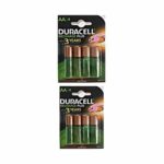 Επαναφορτιζόμενες Μπαταρίες DURACELL 621604 12 uds