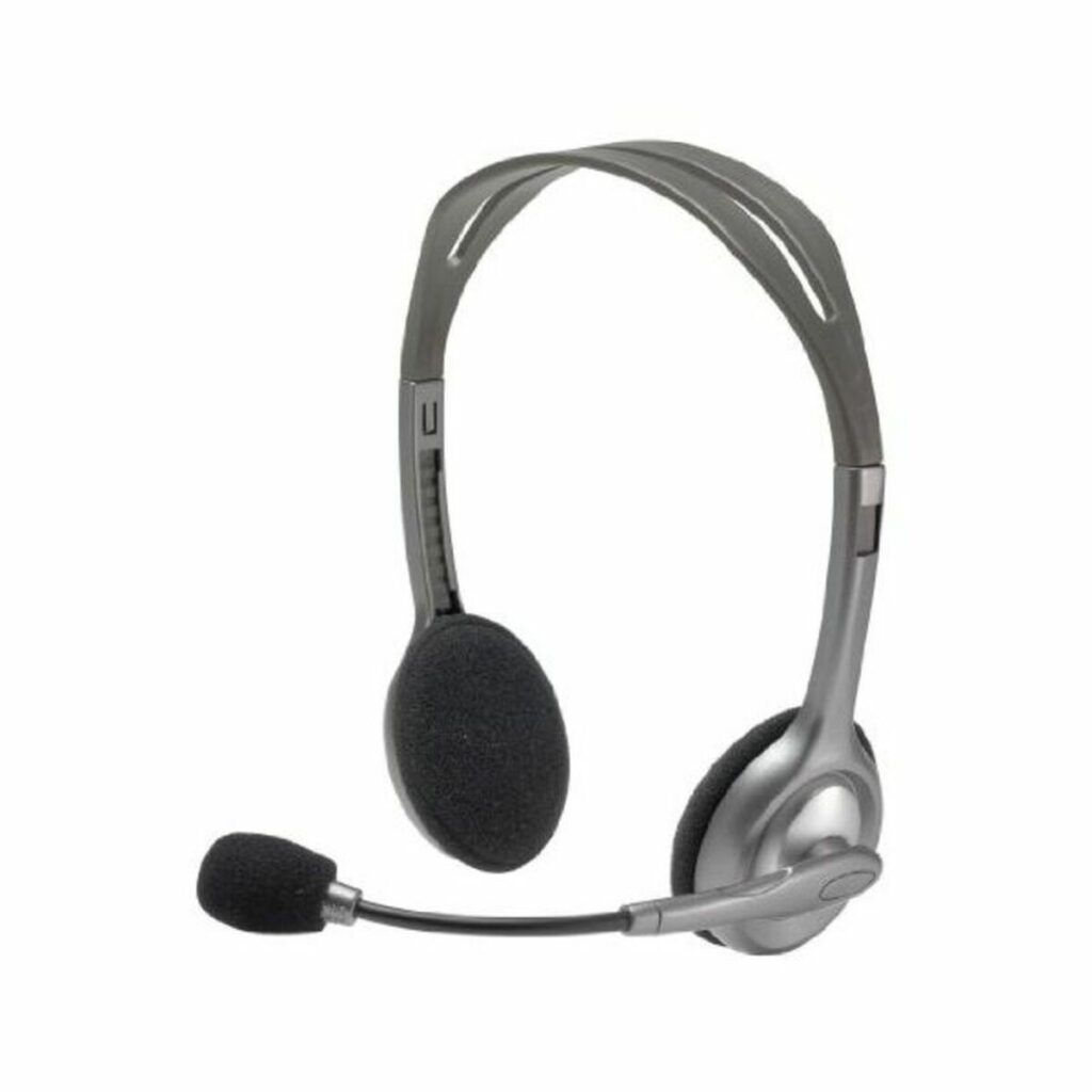 Ακουστικά με Μικρόφωνο Logitech 981-000271 2 x Jack 1
