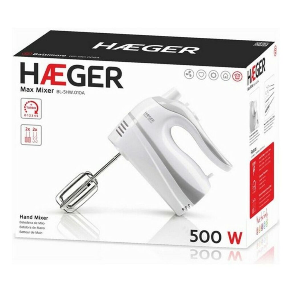 Μπλέντερ/Μίξερ ζαχαροπλαστικής Haeger 500 W