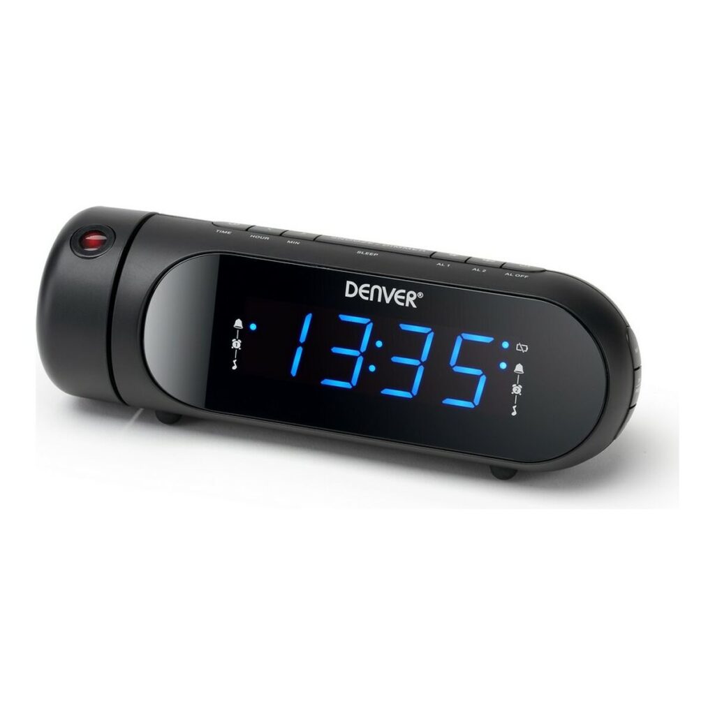 Ρολόι-Ραδιόφωνο FM Denver Electronics CPR-700 Μαύρο