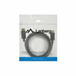 Καλώδιο DisplayPort Lanberg CA-DPDP-10CC-0030-BK Μαύρο 3 m