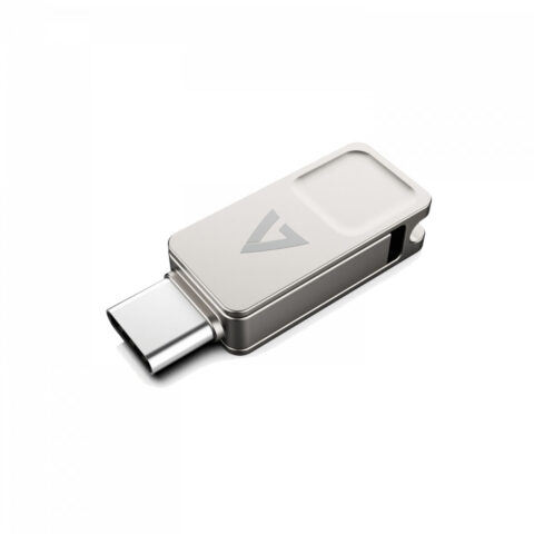 Στικάκι USB V7 VF3128GTC Ασημί 128 GB