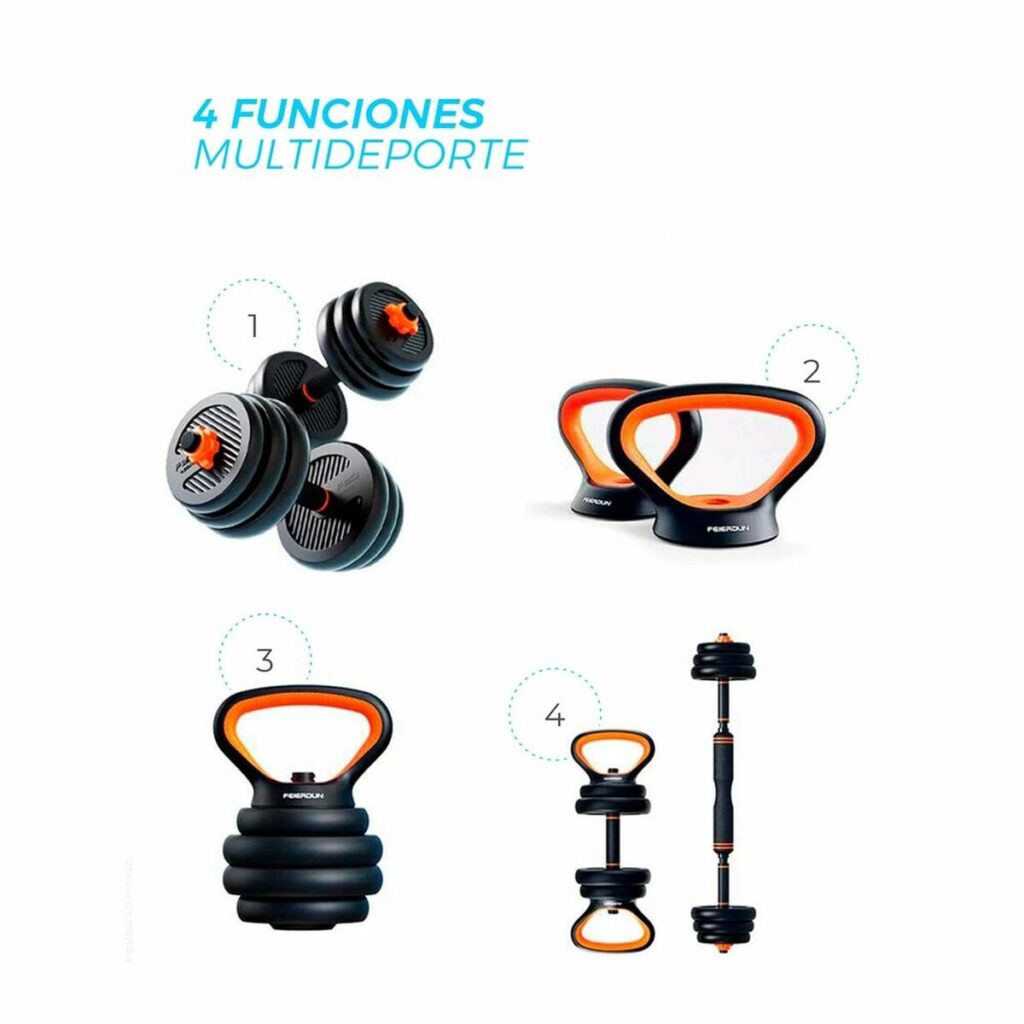 Σετ από Ρωσικά Βάρη και Αλτήρες Xiaomi ORMANC40 40 kg Πολύχρωμο