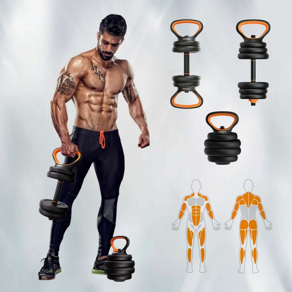 Σετ από Ρωσικά Βάρη και Αλτήρες Xiaomi ORMANC40 40 kg Πολύχρωμο
