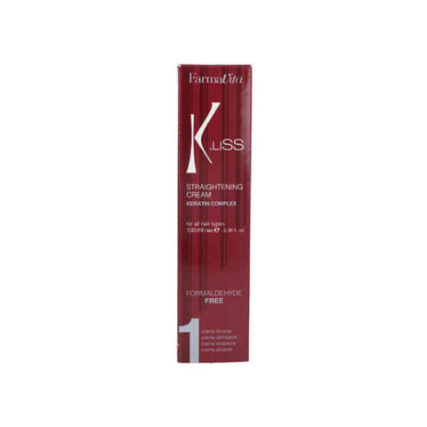 Θεραπεία Mαλλιών Ισιώματος Farmavita K.Liss (100 ml) (100 ml)