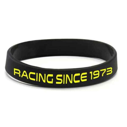 Αθλητικό Βραχιόλι OMP Racing Since 1973 Μαύρη