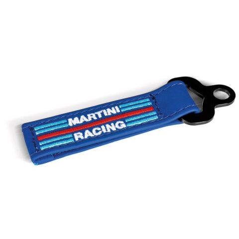 Μπρελόκ-αλυσίδα Sparco Martini Racing Μπλε Δέρμα