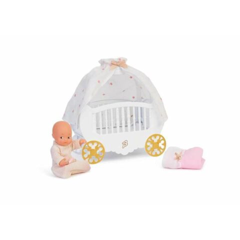 Κούνια για κούκλες Famosa Barriguitas Luxury Baby Cradle Ρεαλιστική (34 x 12 x 32 cm)