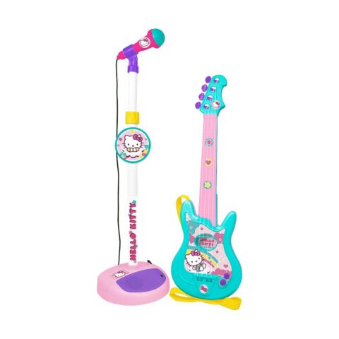 Παιδική Kιθάρα Hello Kitty   Μικρόφωνο