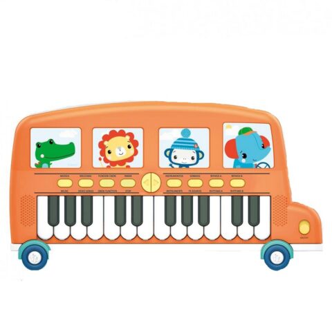 Μουσικό Παιχνίδι Fisher Price Ηλεκτρονικό Πιάνο Λεωφορείο