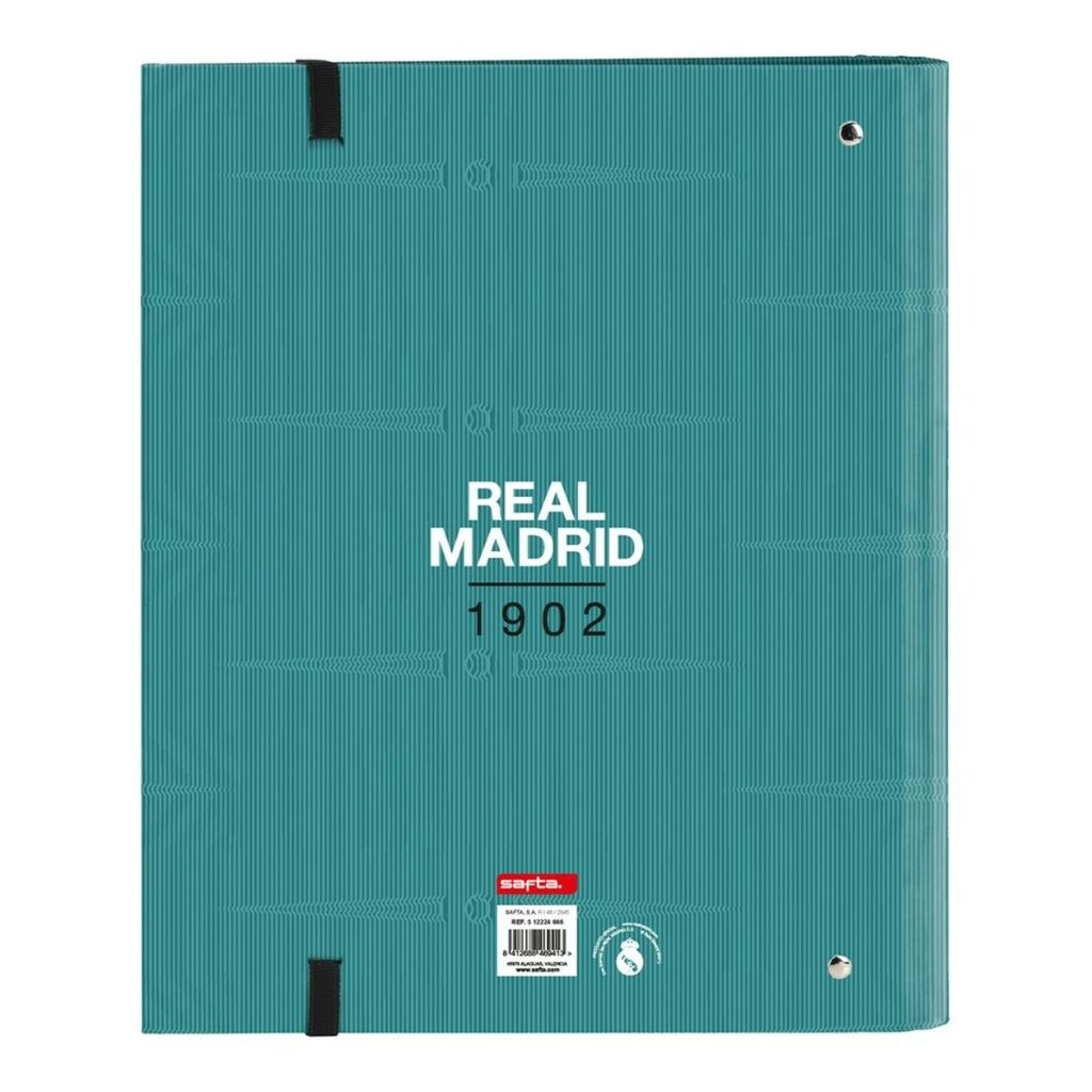 Φάκελος δακτυλίου Real Madrid C.F. Λευκό Caillou Με Κατοικίδιο (30 mm)