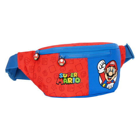 Τσάντα Mέσης Super Mario Κόκκινο Μπλε (23 x 12 x 9 cm)