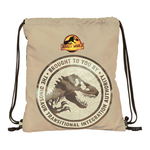 Σχολική Τσάντα με Σχοινιά Jurassic World Dominion Καφέ (35 x 40 x 1 cm)