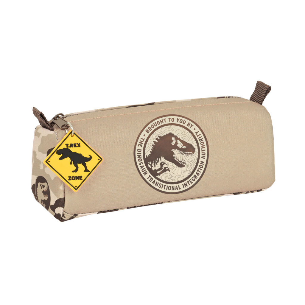 Κασετίνα Jurassic World Dominion Καφέ (21 x 8 x 7 cm)