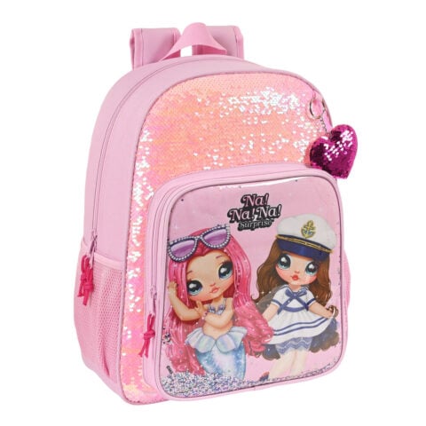 Σχολική Τσάντα Na!Na!Na! Surprise Sparkles Ροζ (33 x 42 x 14 cm)