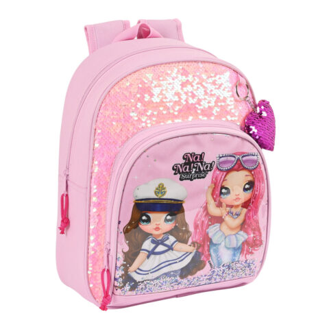Σχολική Τσάντα Na!Na!Na! Surprise Sparkles Ροζ (28 x 34 x 10 cm)