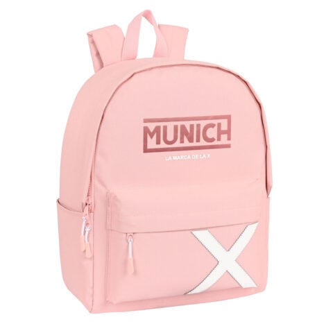 Σακίδιο για Laptop Munich Makeup Ροζ (31 x 40 x 16 cm)