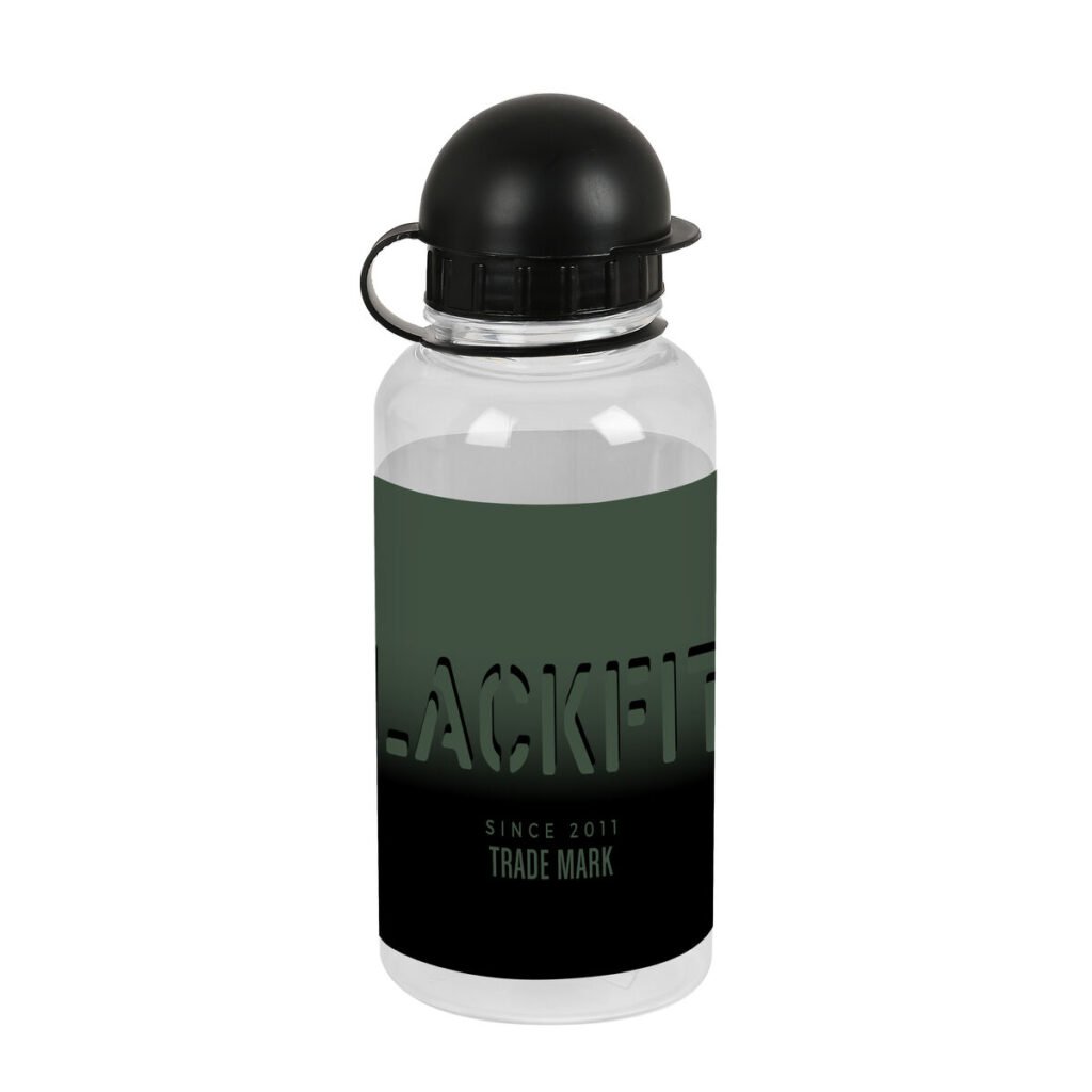 Μπουκάλι νερού BlackFit8 Gradient Μαύρο Στρατιωτικό πράσινο PVC (500 ml)