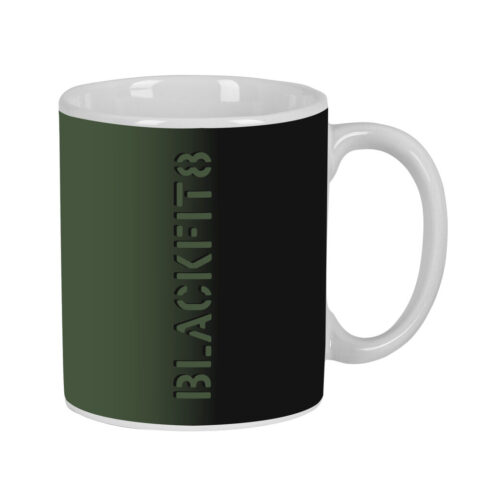 Κούπα Φλιτζάνι BlackFit8 Gradient Κεραμικά Μαύρο Στρατιωτικό πράσινο (350 ml)