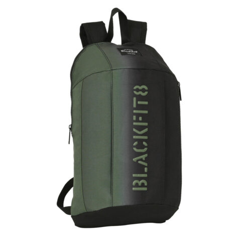 Παιδική Τσάντα BlackFit8 Gradient Mini Μαύρο Στρατιωτικό πράσινο (22 x 39 x 10 cm)