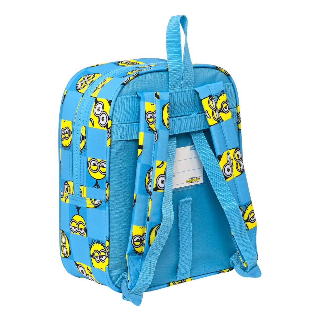 Σχολική Τσάντα Minions Minionstatic Μπλε (22 x 27 x 10 cm)