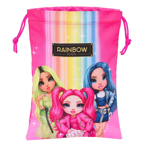 Τσάντα Γεύματος Rainbow High Σάκοι Φούξια (20 x 25 cm)