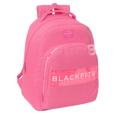 Σχολική Τσάντα BlackFit8 Glow up Ροζ (32 x 42 x 15 cm)