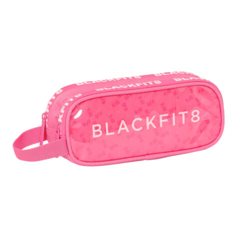 Διπλή Κασετίνα BlackFit8 Glow up Ροζ (21 x 8 x 6 cm)