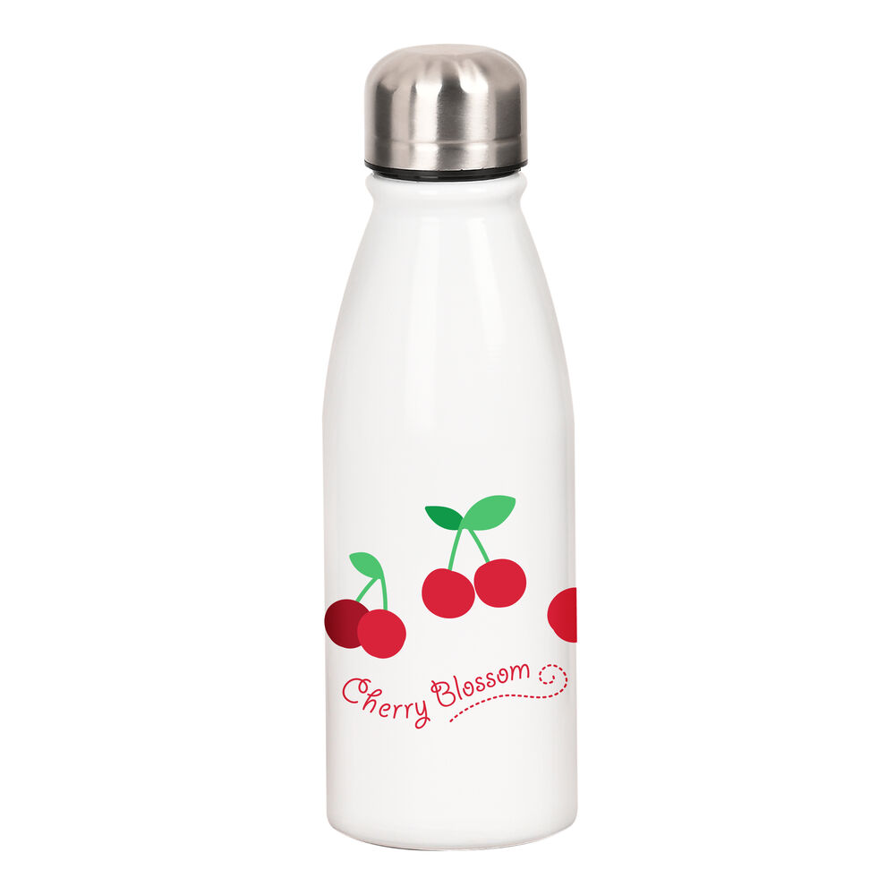 Μπουκάλι νερού Safta Cherry Κόκκινο Λευκό Μέταλλο (500 ml)