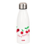 Μπουκάλι νερού Safta Cherry Κόκκινο Λευκό Μέταλλο (500 ml)