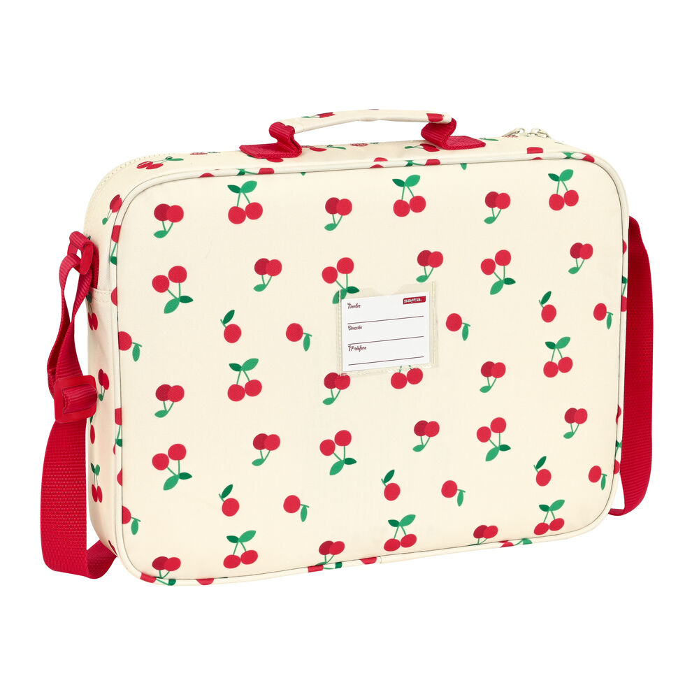 Σχολική Τσάντα Safta Cherry Μπεζ (38 x 28 x 6 cm)