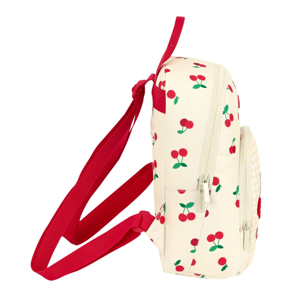 Παιδική Τσάντα Safta Cherry Mini Μπεζ (25 x 30 x 13 cm)