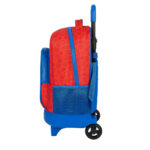 Σχολική Τσάντα με Ρόδες Super Mario Κόκκινο Μπλε (33 x 45 x 22 cm)