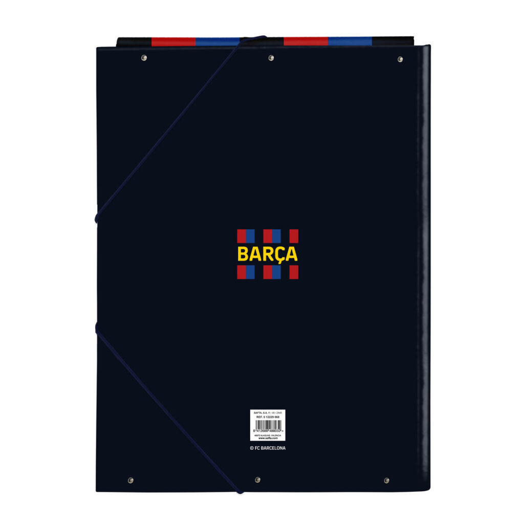 Φάκελος F.C. Barcelona Μπορντό Ναυτικό Μπλε A4 (26 x 33.5 x 2.5 cm)