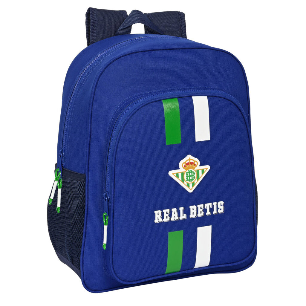 Σχολική Τσάντα Real Betis Balompié Μπλε (32 x 38 x 12 cm)