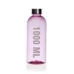 Μπουκάλι νερού Versa Ροζ 1 L Ακρυλικό Χάλυβας πολυστερίνη 8