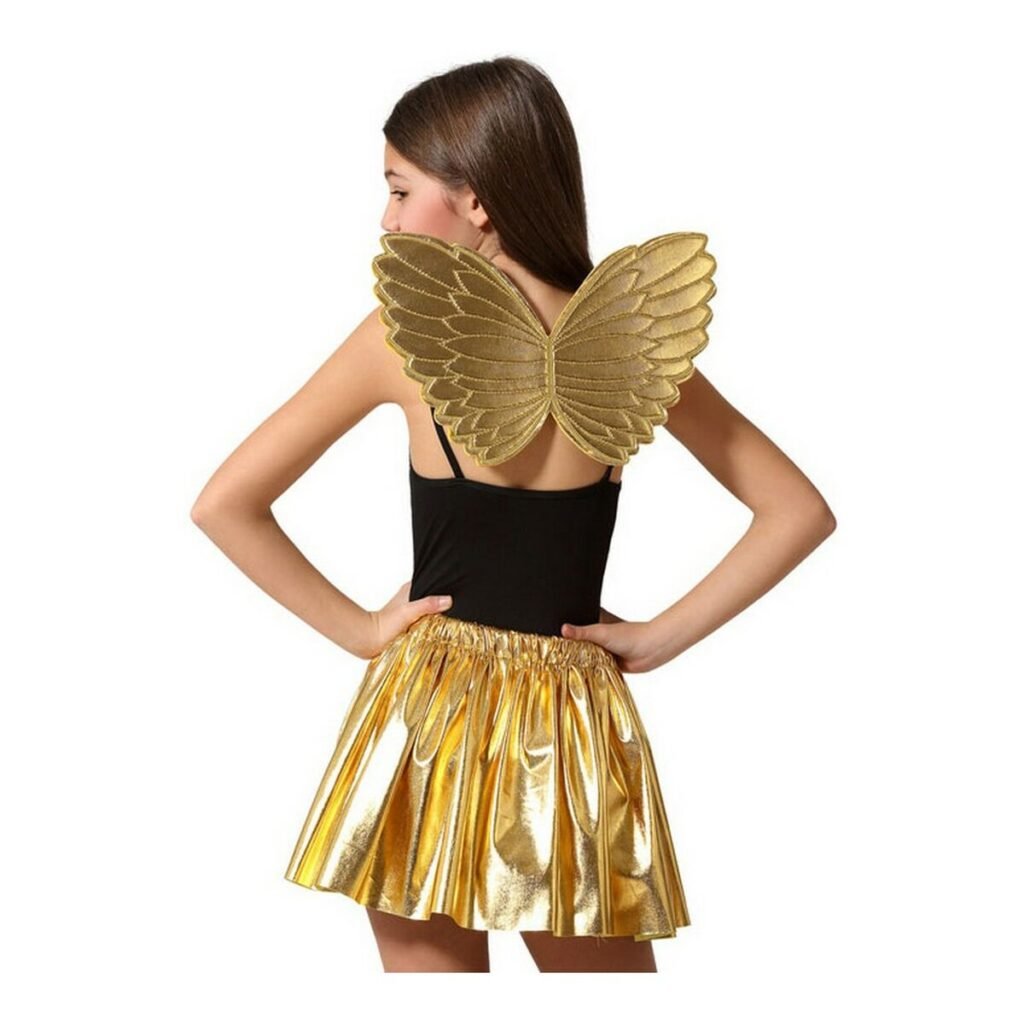 Φτερά νεράιδας Παιδικά Φούστα για μπαλαρίνες Χρυσό Ασημί