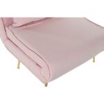 Καναπές-Κρεβάτι DKD Home Decor 8424001799510 Πολύχρωμο Ανοιχτό Ροζ Μέταλλο Σύγχρονη Scandi 90 x 90 x 84 cm